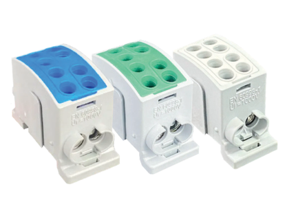 150A 25mm 2 Way Din Rail Terminal Block