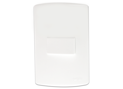 4X2 1 Lever 2 Way Switch White
