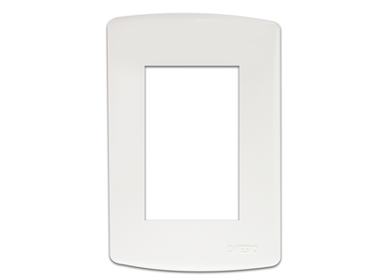 4X2 3 Lever Yoke Only White