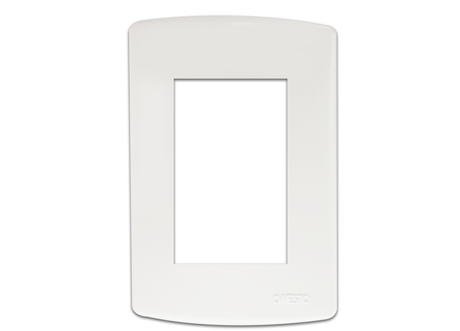 4X2 3 Lever Yoke Only White