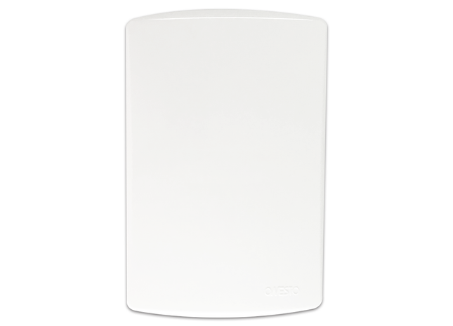 4X2 Blank Cover White