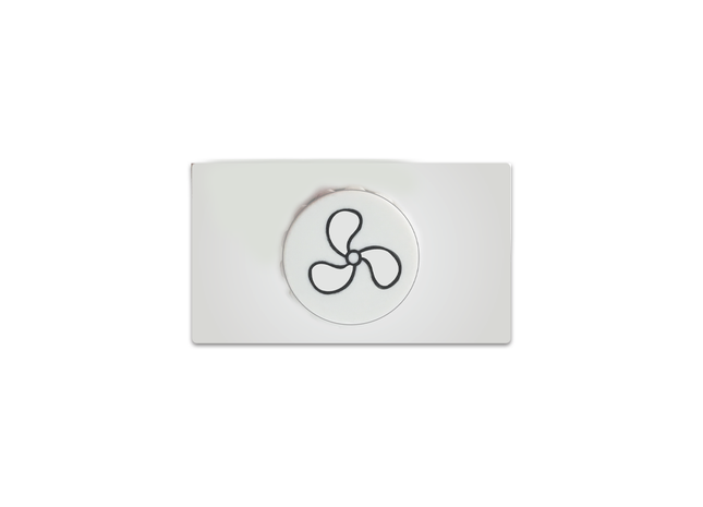 Rotary Fan Module White