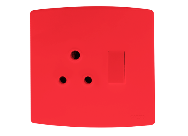 4X4 Single Dedicated Socket Red