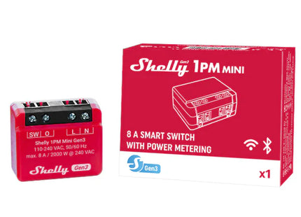 Shelly 1PM Mini Gen3 Smart Switch