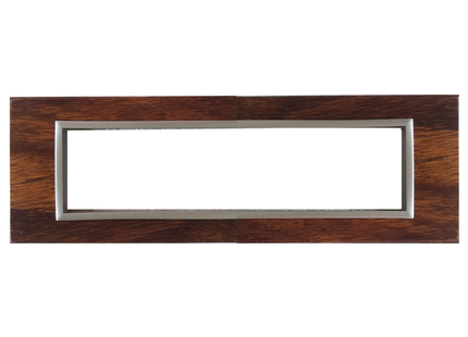 8 Lever Wood & Titanium Bezel Cluster + Box