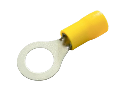 Yellow Pre-Insulated Ring Crimping Terminals