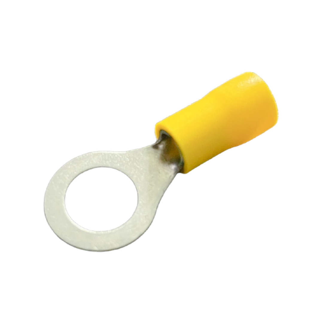 Yellow Pre-Insulated Ring Crimping Terminals