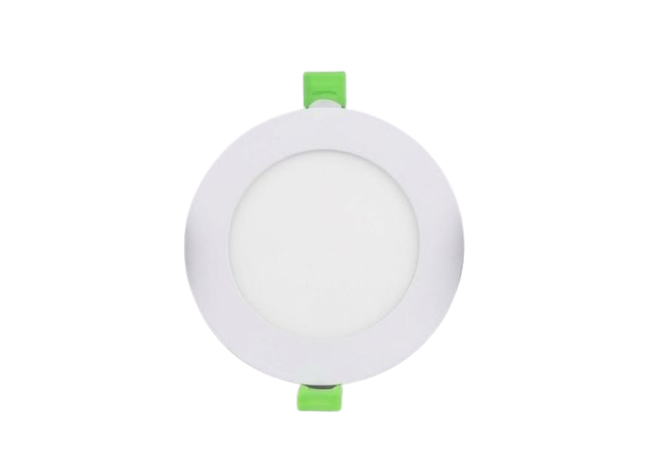 3W 3CCT Dimmable LED Panel Light | Round Downlight | 85mm | White, Silver & Black