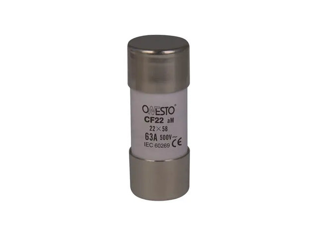 22 x 58 Ceramic Cylindrical Fuses