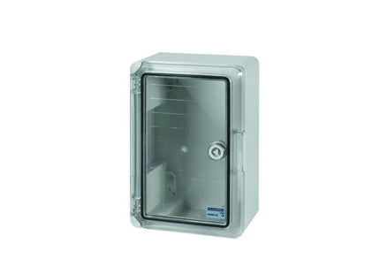 Enclosure with Transparent Lid