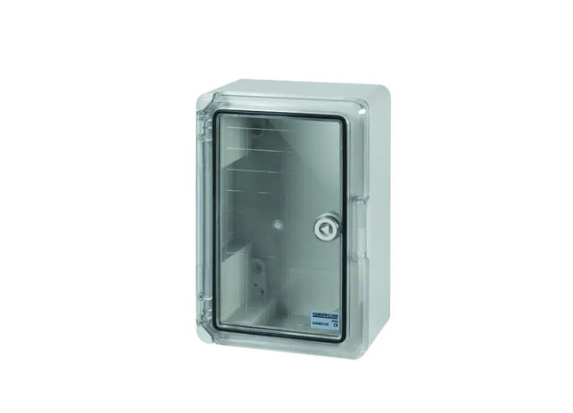 Enclosure with Transparent Lid