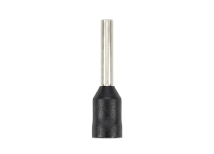Bootlace Ferrule 10mm x 12mm Black