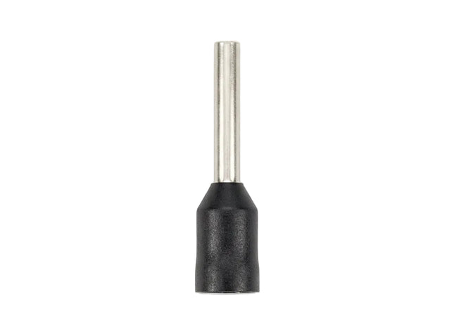 Bootlace Ferrule 10mm x 12mm Black