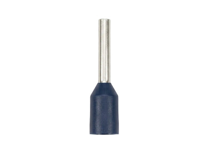 Bootlace Ferrule 1.5mm x 8mm Blue