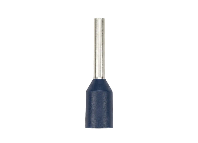 Bootlace Ferrule 1.5mm x 8mm Blue