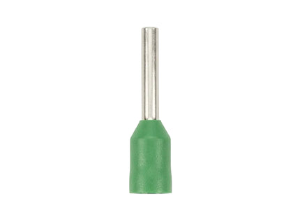 Bootlace Ferrule 6mm x 10mm Green