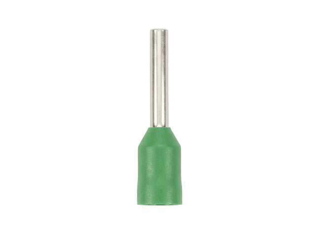 Bootlace Ferrule 6mm x 10mm Green