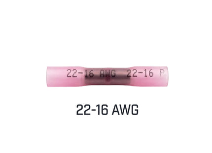 Heat shrink Ferrules | Bootlace Wire End Ferrules | Pink 1.5mm² | Insulated