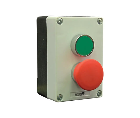 2 Way PVC Start & E/Stop Non Latch Control Station