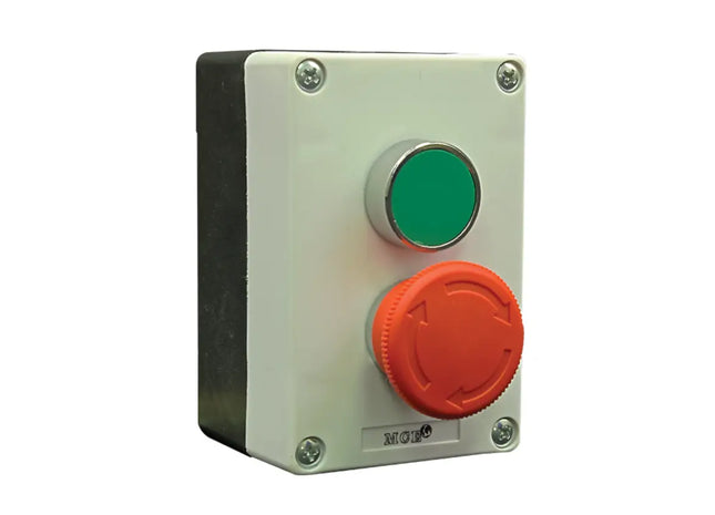 2 Way PVC Start & E/Stop Latching Control Station