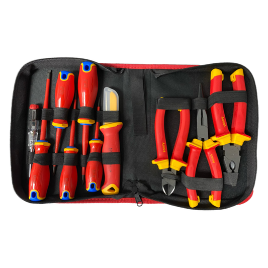 10 Piece 1000V Insulated Screwdriver & Pliers Set
