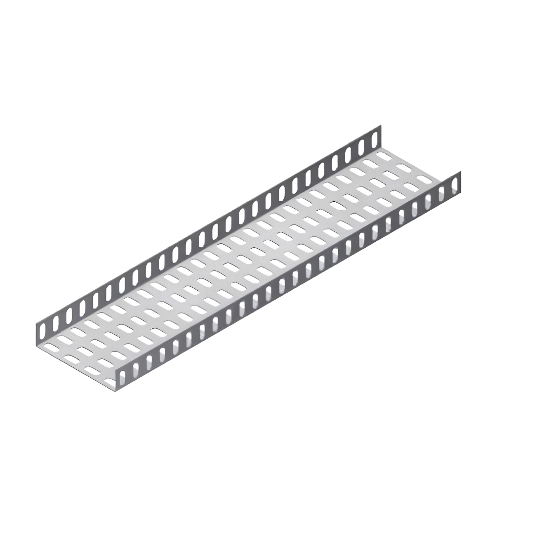 Medium Duty Slotted Steel Cable Tray MDCT Series South Africa 76mm to 609mm 38mm Deep