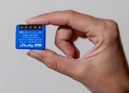 Shelly 1 Mini Gen3 Smart Switch