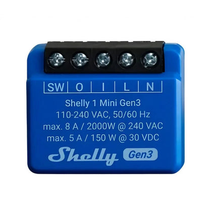 Shelly 1 Mini Gen3 Smart Switch
