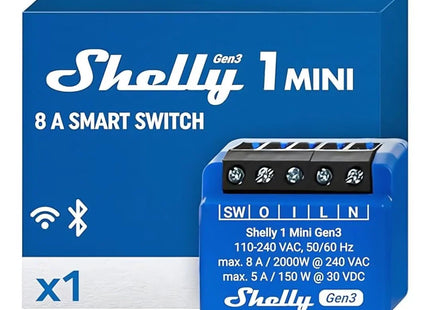 Shelly 1 Mini Gen3 Smart Switch