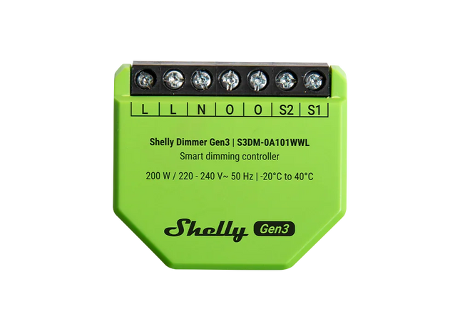 Shelly Dimmer GEN3 Switch