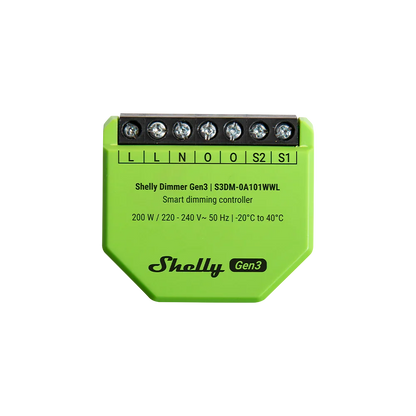 Shelly Dimmer GEN3 Switch