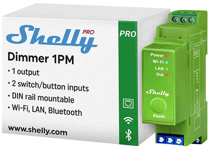 Shelly Pro Dimmer 1PM Power Meter Switch