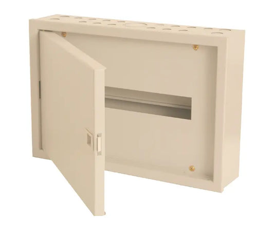 IP55 Mild Steel Surface Distribution Boards - White