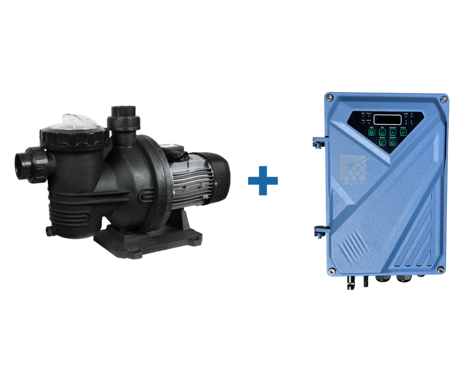 AZURE-15 500W 48VDC DC Solar Pool Pump