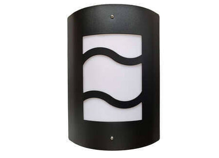 Black Wall Fitting