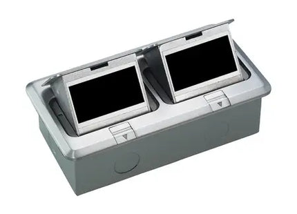 Aluminium alloy 6 way pop up rectangular enclosure