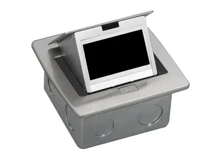 Aluminium alloy 3 way pop up square housing