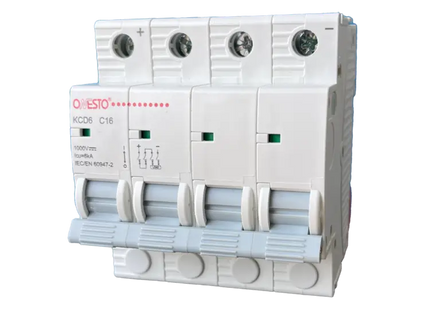 4 Pole 6kA DC Circuit Breakers