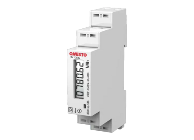40A 1 Module Energy Meter 230V