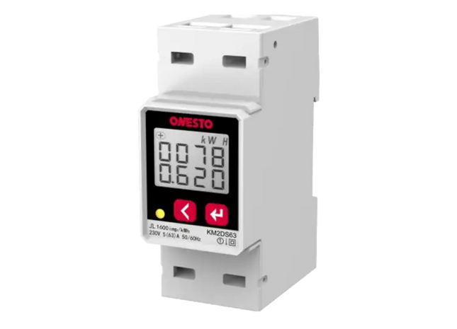63A 2 module Energy Meter 230V