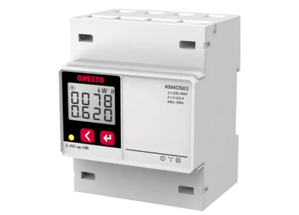 63A 4 module Energy Meter 400V