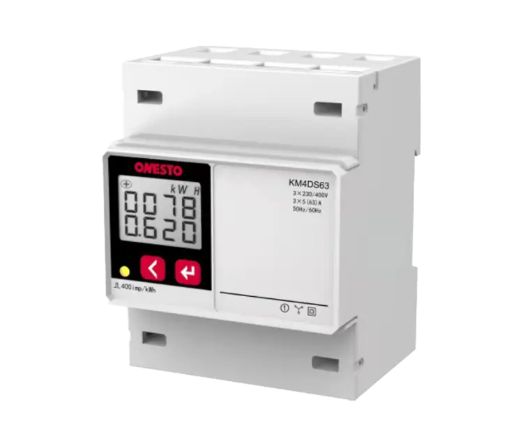 63A 4 module Energy Meter 400V