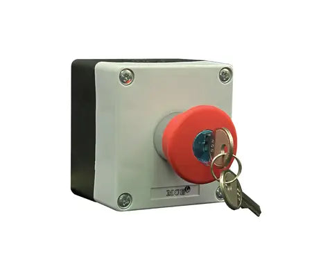 1 Way PVC E/Stop Key Control Station
