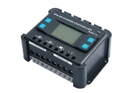 12/24V 30A PWM solar controller DC load with LCD