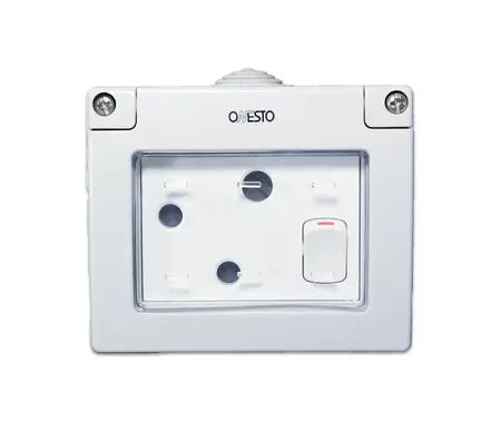 16A Switched Socket Enclosure IP55