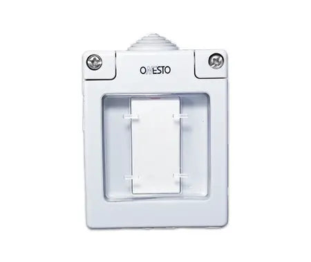 20A 2 pole switch surface mount IP55