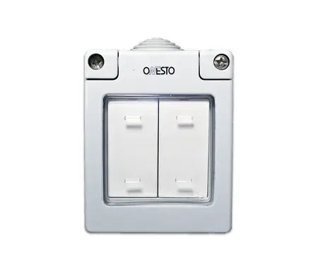 2 Lever 1 Way Switch Enclosure IP55