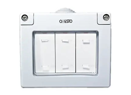 3 Lever 1 Way Switch Enclosure IP55