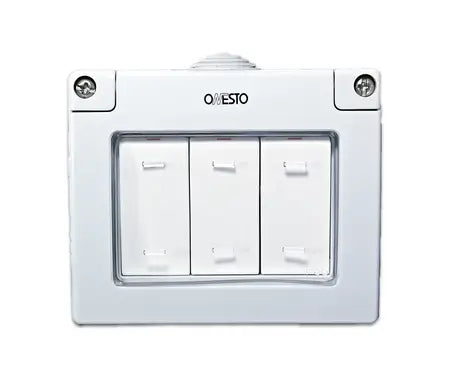3 Lever 1 Way Switch Enclosure IP55