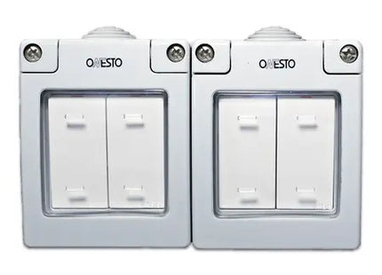 4 Lever 1 Way Switch Enclosure IP55